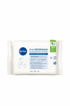 Nivea Ansigtsservietter Refreshing Cleansing Wipes 25 stk.