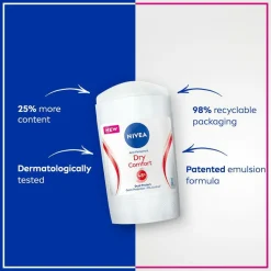 Nivea Antiperspirant Deo Dry Comfort Stick 50 ml