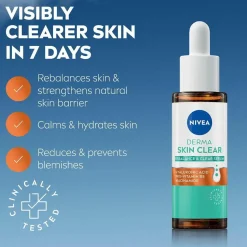 Nivea Derma Skin Clear Rebalance & Clear Serum 30Ml