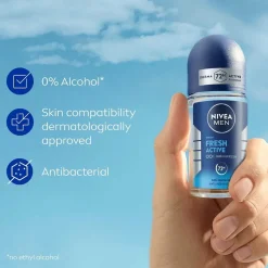 Nivea Fresh Active Roll On 50 Ml