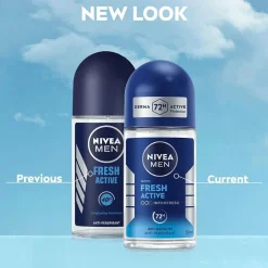 Nivea Fresh Active Roll On 50 Ml