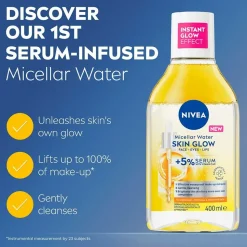 Nivea Micellar Water Skin Glow 400 ml