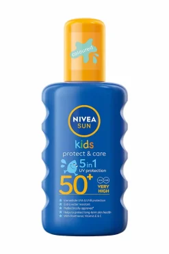 Nivea Protect & Care Kids Sun Spray Spf 50+ 200Ml