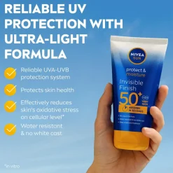 Nivea Protect & Moisture Invisible Finish Lotion Spf 50 150Ml