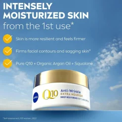 Nivea Q10 Extra Nourish Day Cream Spf 15 50ml