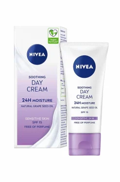Nivea Sensitive Day Cream Tube 50 Ml