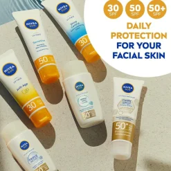 Nivea Solcreme til ansigtet UV Face Triple Protect Fluid SPF50+ 40 ml NIVEA SUN