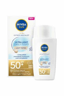 Nivea UV Face Daily Fluid Light Tinted Spf 50+ 40Ml