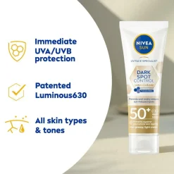 Nivea UV Face LUMINOUS630 Dark Spot Control Spf 50+ 40Ml