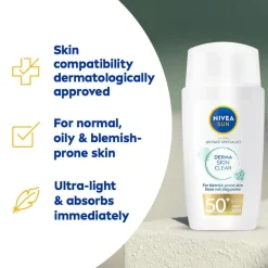 Nivea UV Face Specialist Blemish Control SPF 50+ 40 ml