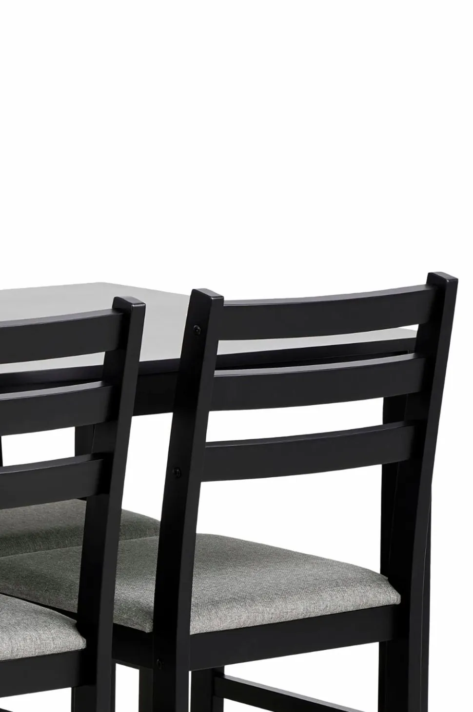 NORDFORM Alicante rektangulært spisebordssæt med bord og 4 stole, 110x70x74,5 cm