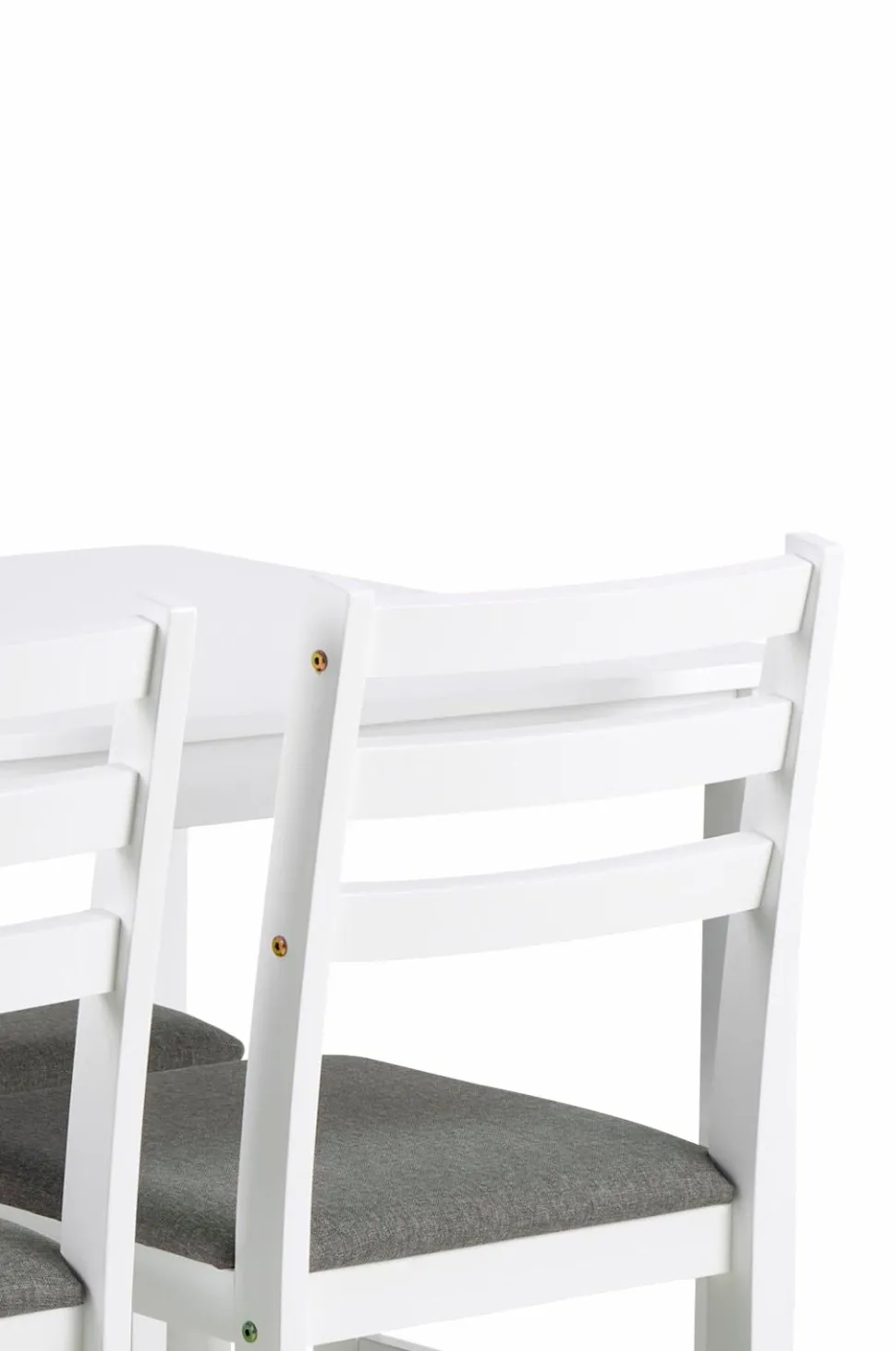 NORDFORM Alicante rektangulært spisebordssæt med bord og 4 stole, 110x70x74,5 cm