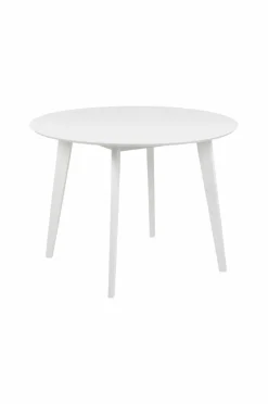 NORDFORM Roxby rundt spisebordssæt med bord og 4 stole, Ø105x76 cm