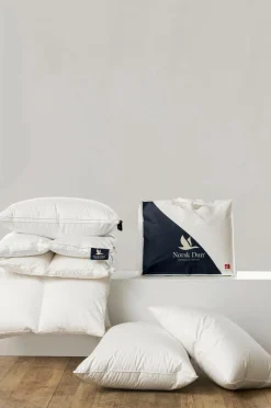 Norsk Dun Pude 50 % andedun Medium 3-kammer