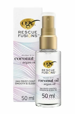 Ogx Rescue Fusions 24Hr Frizz Control Smooth And Sleek Oil 50 Ml