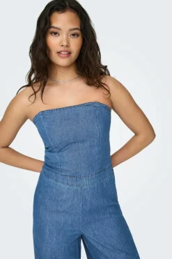 Only Buksekjole onlAkia Bea SL Dnm Jumpsuit BJ