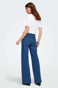 Only Jeans Onlcypress HW Pocket Flare Dnm Pim