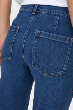Only Jeans Onlcypress HW Pocket Flare Dnm Pim