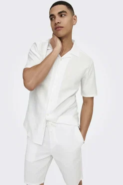 ONLY & SONS Shorts onsLinus 0007 Cot Lin Shorts