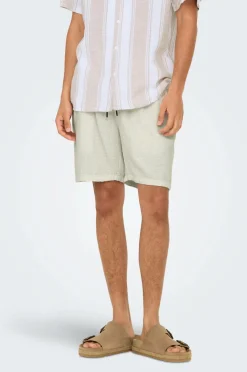 ONLY & SONS Shorts onsTel Linen Latham 0257 Shorts