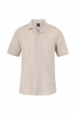ONLY & SONS Skjorte onsCaiden SS Solid Resort Linen Shirt
