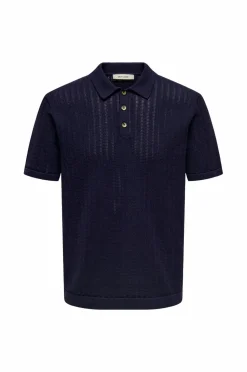 ONLY & SONS Trøje onsMoon Reg 12 SS Polo Knit