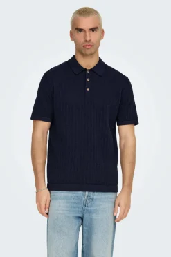 ONLY & SONS Trøje onsMoon Reg 12 SS Polo Knit