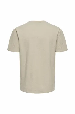ONLY & SONS T-shirt onsKian Life Reg Seersucker SS Tee