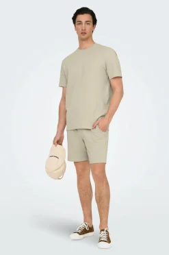 ONLY & SONS T-shirt onsKian Life Reg Seersucker SS Tee