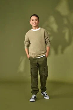 ONLY & SONS JUNIOR Pullover osjPanter Reg Crew Knit