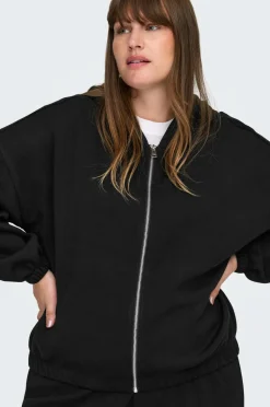 Only Carmakoma Hættetrøje carScarlett LS Elastic Zip