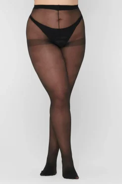 Only Carmakoma Strømpebukser carSaga 40 Den Tights 2-pak