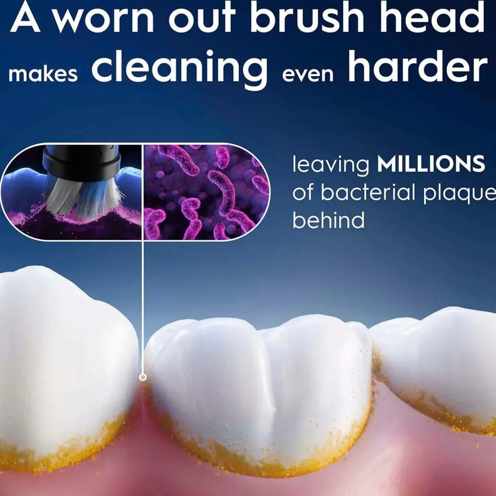 Oral B Børstehoved iO Gentle Care White 3-pak