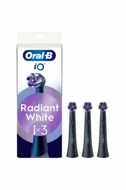 Oral B Børstehoved iO Radiant White Black 3-pak
