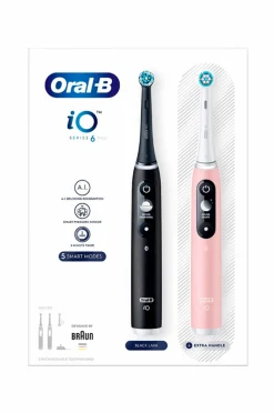 Oral B Eltandbørste iO6 Series M6 Black/Light Rose