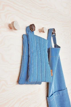 OYOY Living Design Forklæde Striped Demin Lion