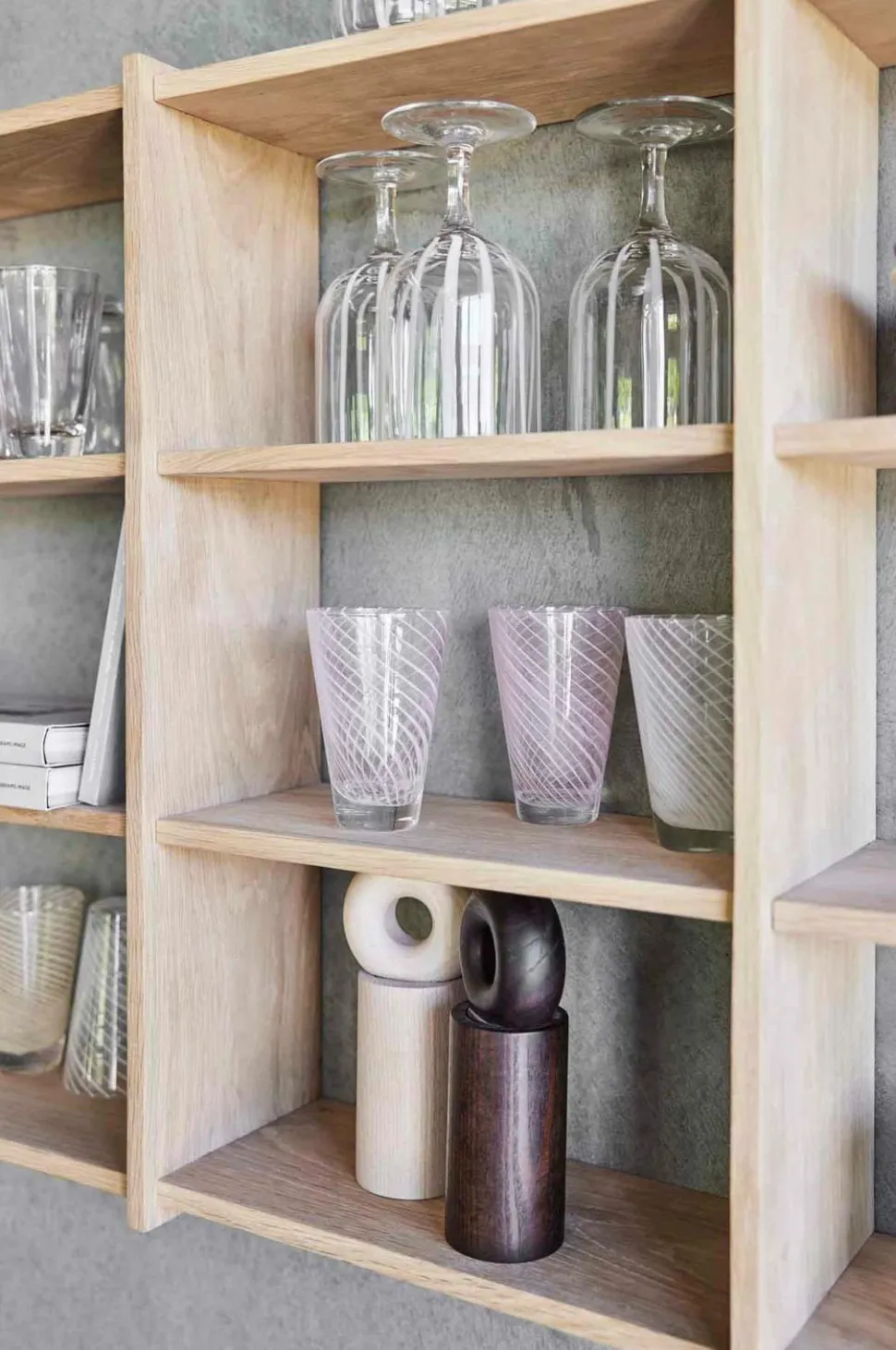 OYOY Living Design Mini kuffert - sæt med 2 Crocodile & Stripe