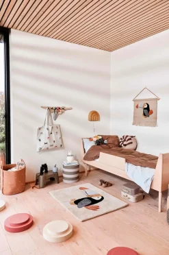 OYOY Living Design Mini kuffert - sæt med 2 Crocodile & Stripe