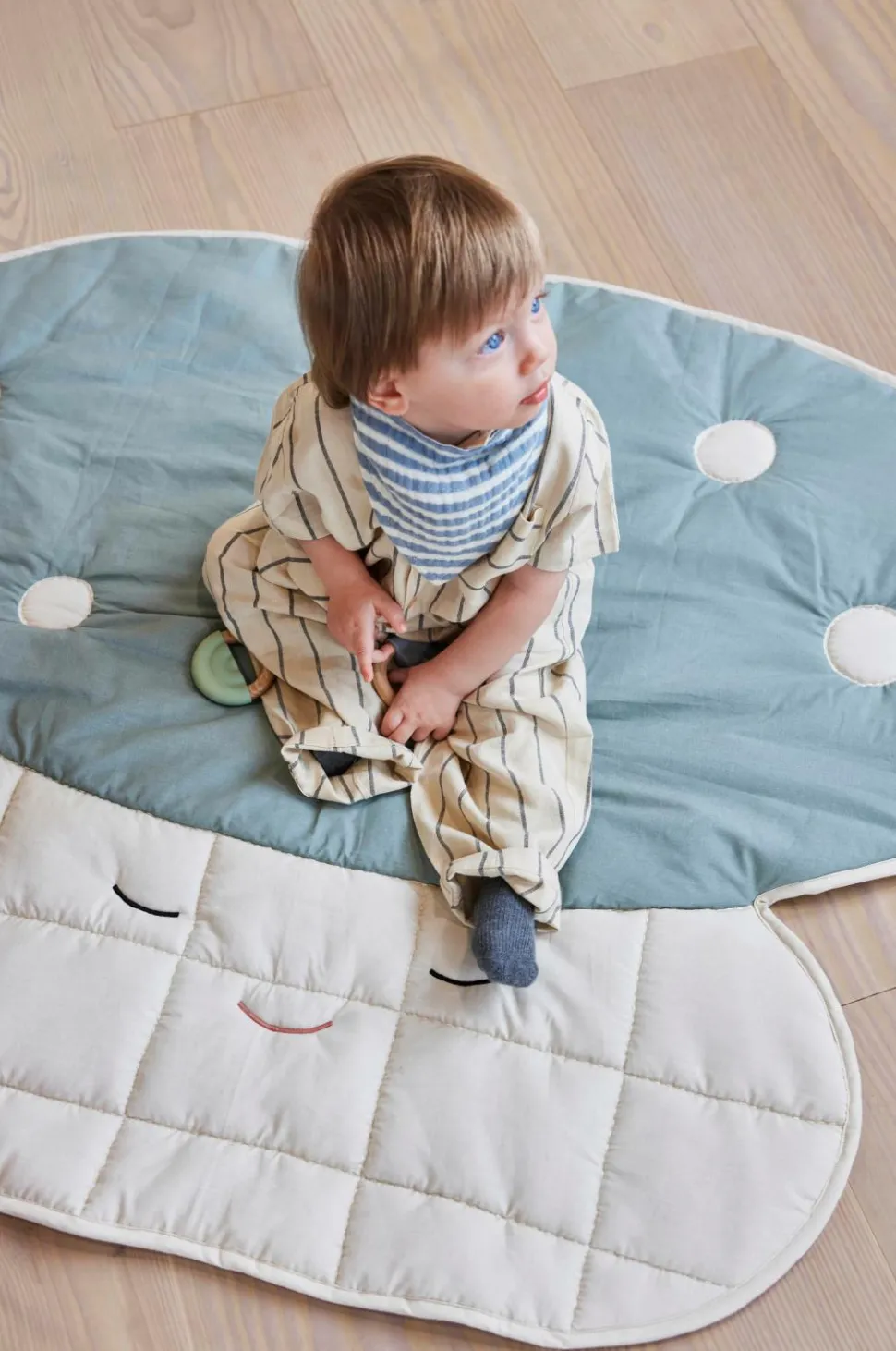 OYOY Living Design Quiltet tæppe Mushroom