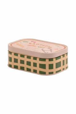 Paddywax Bistro French Baguette Printed Tin Candle - Rosemary Thyme