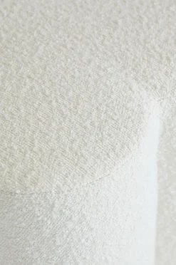 Pastill Bodhi puf i bouclé ø 40 cm