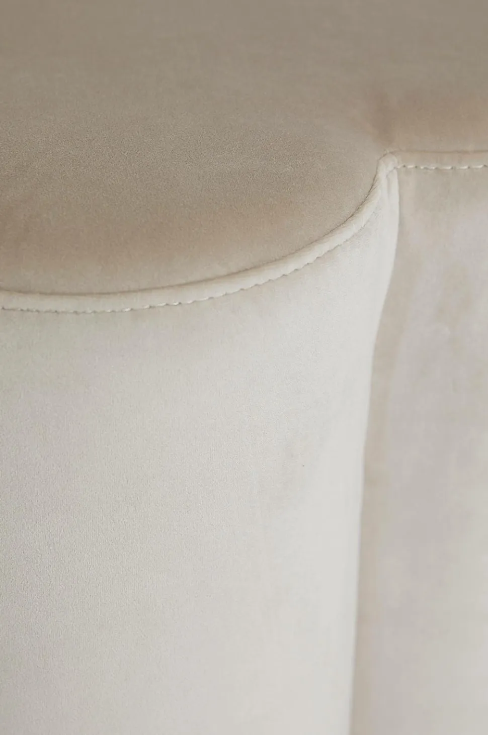 Pastill Bodhi puf i velour Ø 40 cm