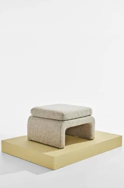 Pastill Mika puf bouclé