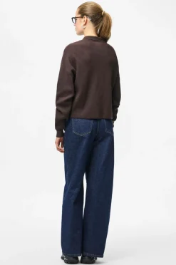 pieces Cardigan pcJassy LS Polo Knit