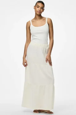 pieces Maxi nederdel pcSikka HW Maxi Skirt Wvn Noos