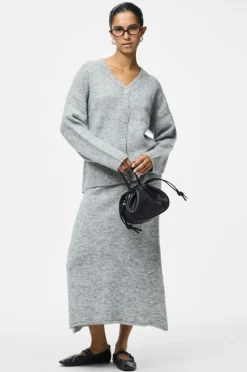 pieces Nederdel pcPam HW Ank Knit BC