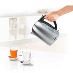 Princess Kedel 1,7l Rustfri 2200watt 0,7m ledning