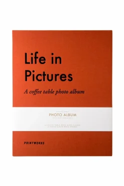 PRINTWORKS Fotoalbum - Life In Pictures (orange)