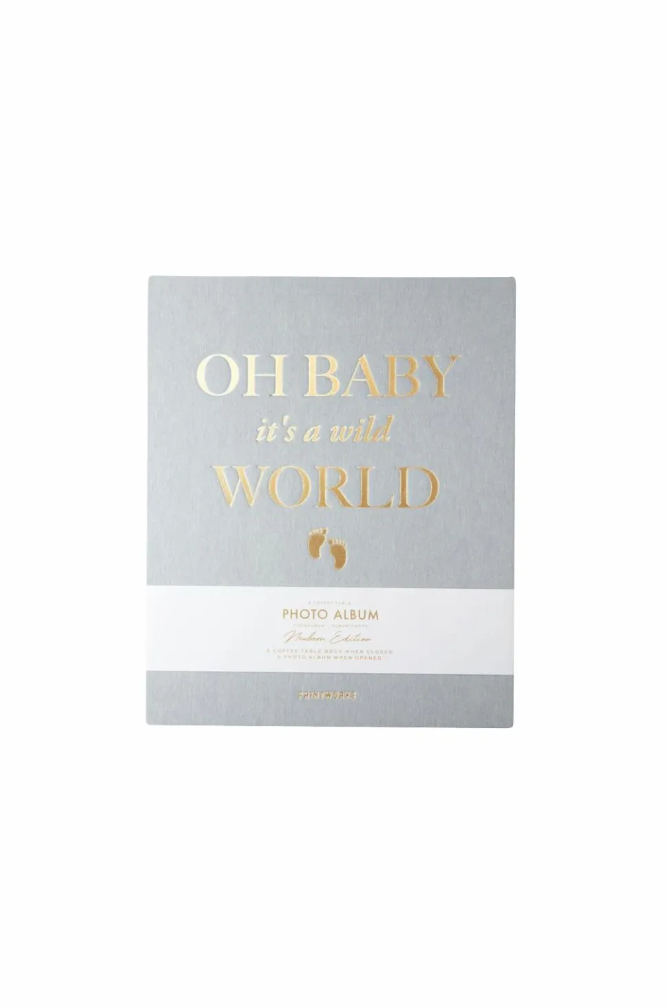 PRINTWORKS Fotoalbum baby - Baby it's a Wild World, 21x28 cm