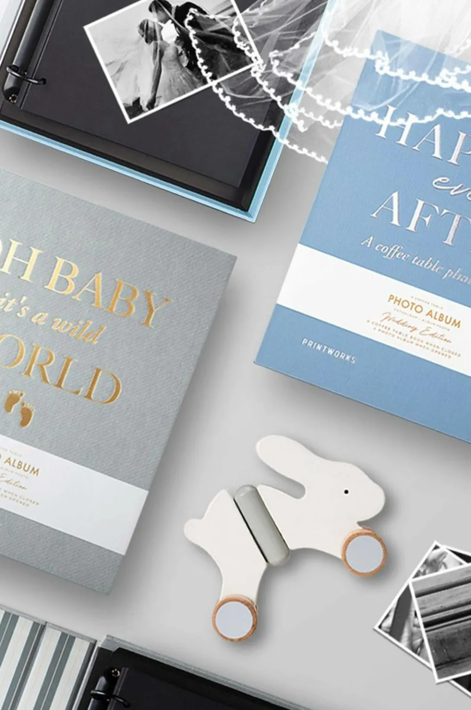 PRINTWORKS Fotoalbum baby - Baby it's a Wild World, 21x28 cm